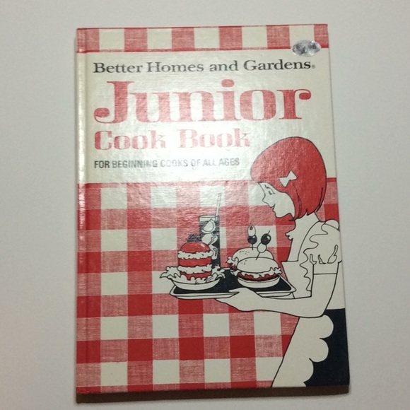 Vintage Other - 1972 Junior Cook Book HB Better Homes and Gardens